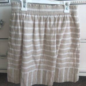 J crew paper bag skirt